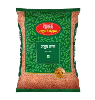 লাল মসুর ডাল ১ কেজি /Akij Essential Red Lentil 1kg