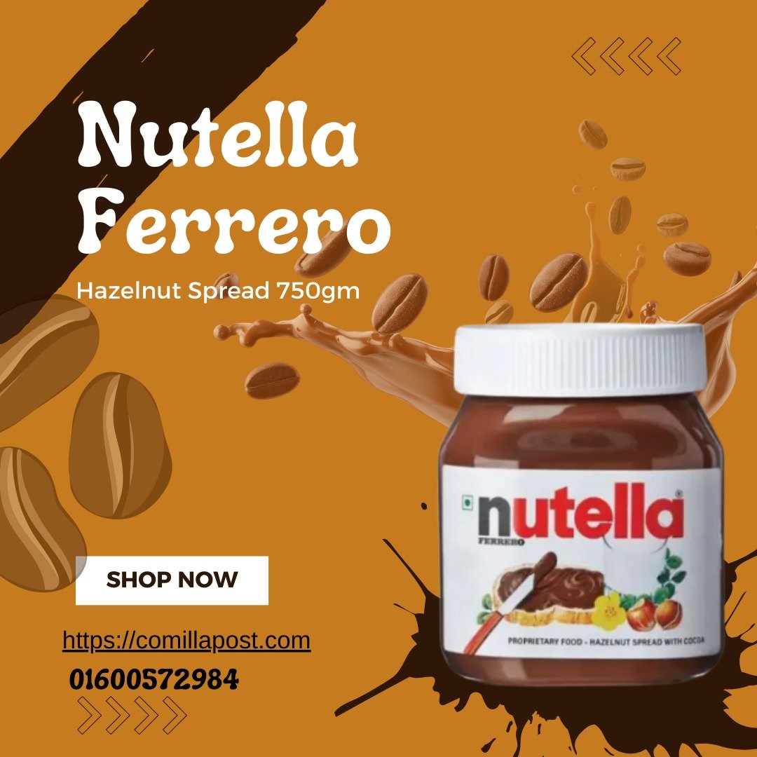 Nutella Ferrero Hazelnut Spread 750gm